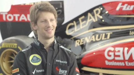 Interview avec Romain Grosjean