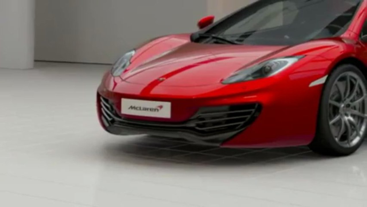 McLaren MP4-12C Spider, première vidéo