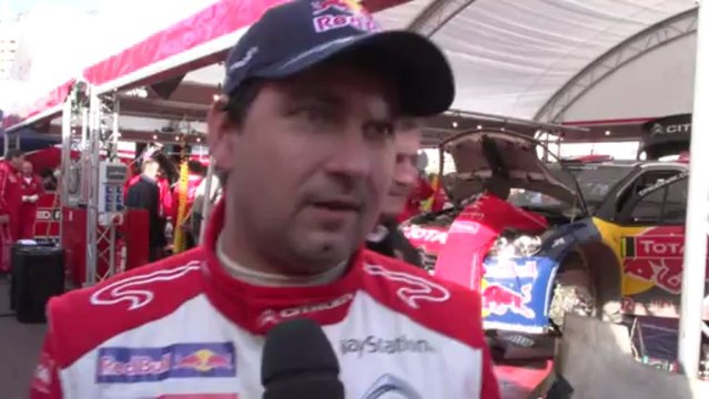 WRC - Monte-Carlo 2011 - La journée de samedi chez Citroën