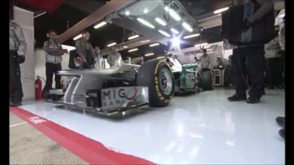 La Mercedes F1 W03
