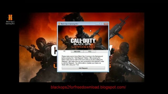 Get Black Ops 2 Uprising DLC for Free on XBOX360 PS3 PC
