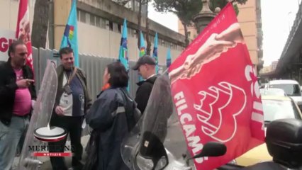 Retribuzioni inaccettabili, continua la protesta delle ditte di pulizie per conto di Atac