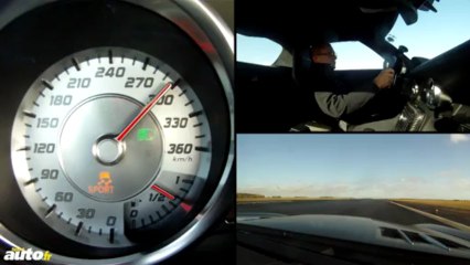 300 km/h en Mercedes SLS AMG avec Yannick Dalmas