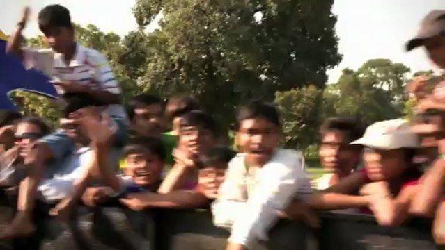 Red Bull en démonstration à New Delhi