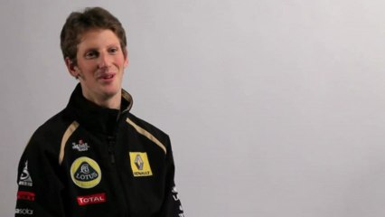 Interview avec Romain Grosjean