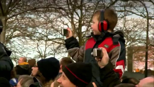 Red Bull en démonstration à Milton Keynes