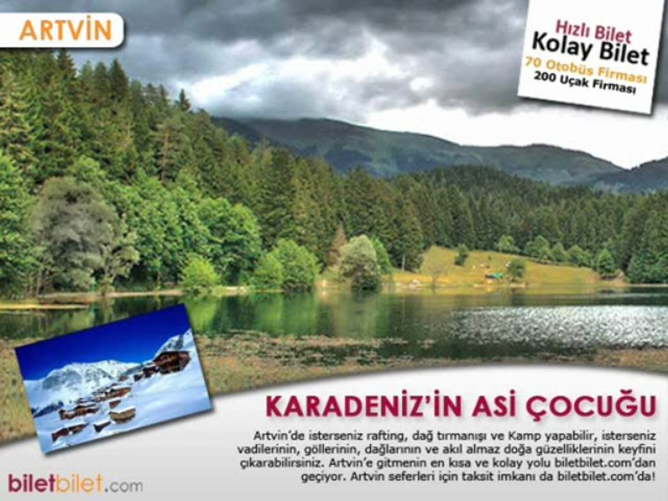 Biletbilet.com  | Artvin Otobüs bileti