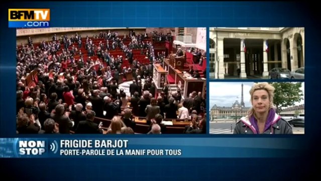 Frigide Barjot sur la validation du mariage homo: On est en train de changer de régime et de République – 17/05