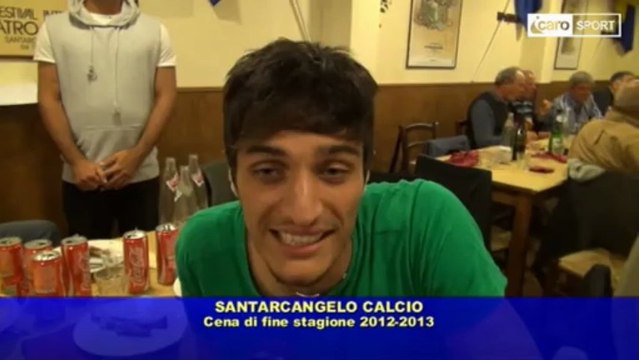 Icaro Sport. La cena di fine stagione del Santarcangelo Calcio