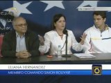 Comando Simón Bolívar a rectora Oblitas: Ya está bueno de mentiras