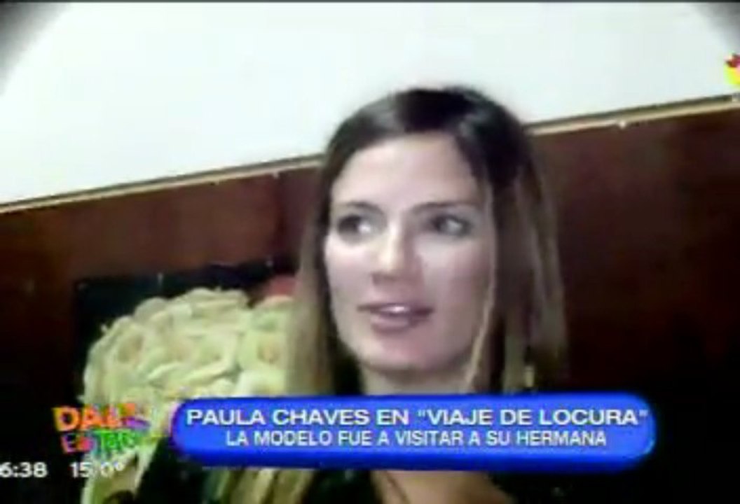 Paula nota en Dale! La Tarde (fue a ver Viaje de Locura) - 17 de Mayo