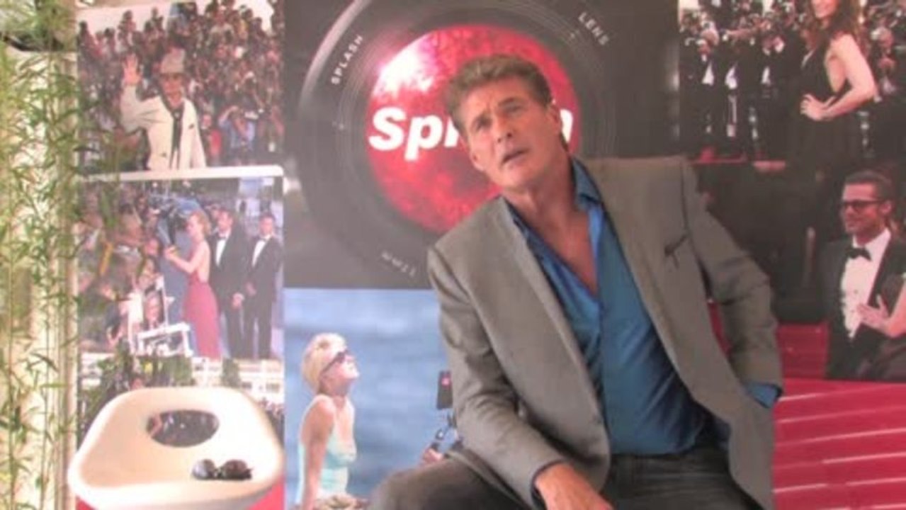 David Hasselhoff Promotes 'Killing Hasselhoff' in Cannes