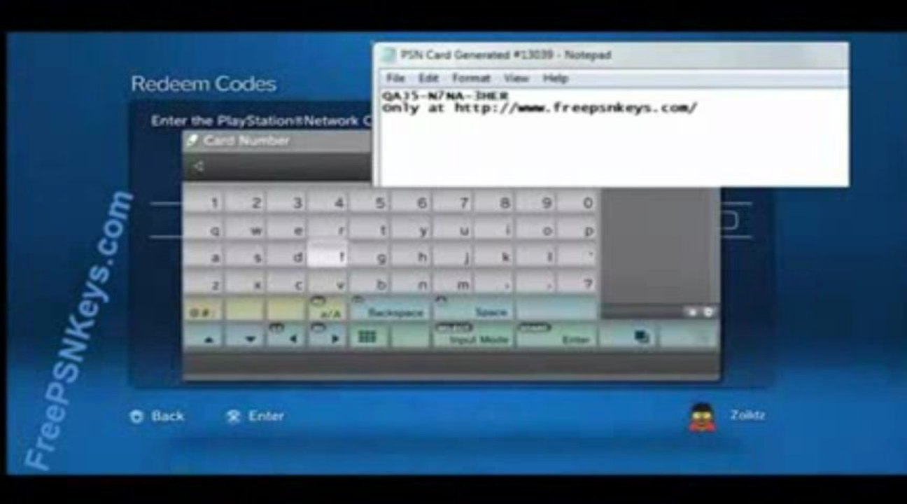 PSN Codes Generator † Générateur de clé Télécharger gratuitement