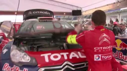 WRC - Portugal 2011 - La journée de vendredi chez Citroën
