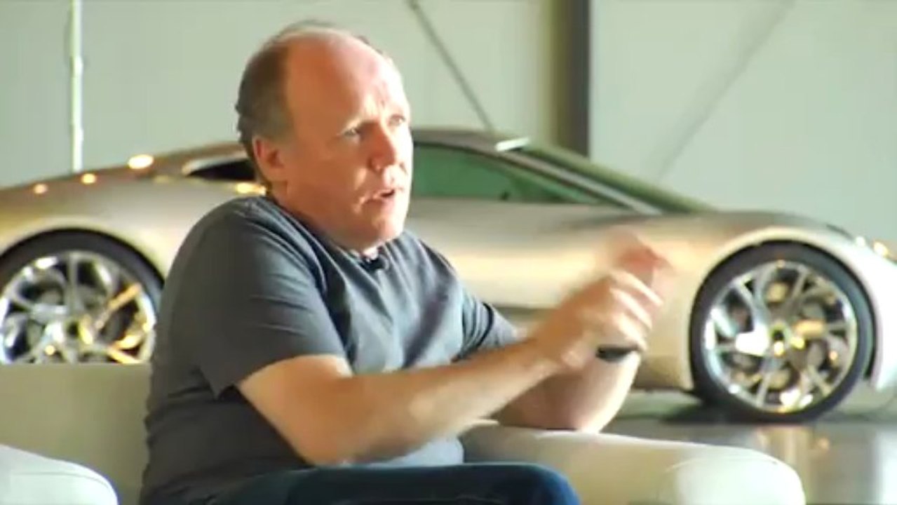 Le Jaguar C-X75 à Los Angeles