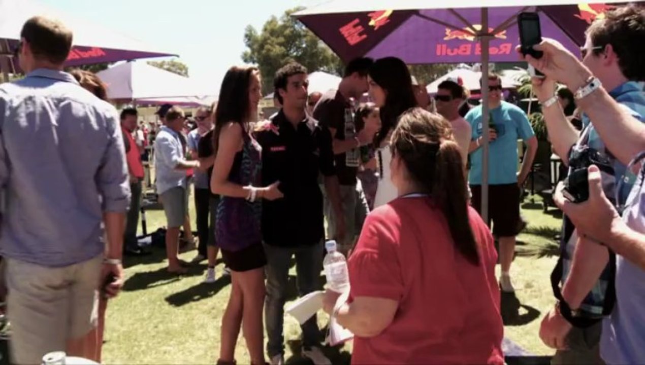 Red Bull en démonstration à Perth