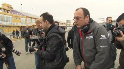 La présentation de la Sauber C30