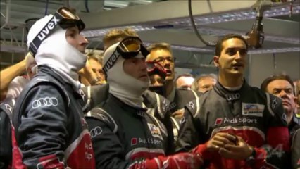 L'accident de Mike Rockenfeller aux 24 Heures du Mans