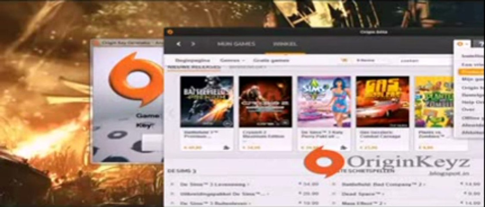 Origin Key Generator 2013 š Générateur de clé Télécharger gratuitement