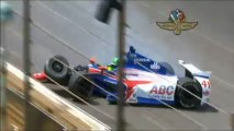Indycar Indy 500 2013 Practise Conor Daly Huge CRASH