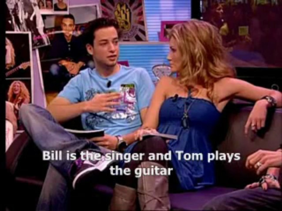 TMF Reaction Tokio Hotel Interview (May 18 2007)Part1 [English Subs]