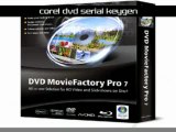 Corel dvd serial » Générateur de clé Télécharger gratuitement