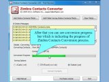 Export Zimbra Contacts to Outlook Contacts