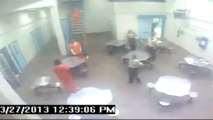 Inmate Savagely Knocks Female Corrections officer Unconscious