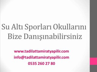 Su Altı Sporları nelerdir,Su Altı Sporu Okulları,Su Altı Sporları Federasyonu