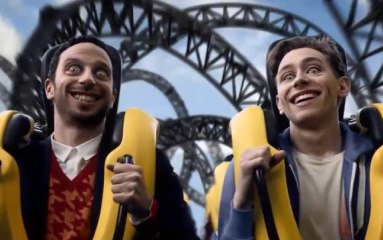 Publicité The Smiler à Alton Towers