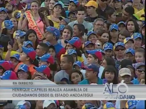 Capriles: Yo a los corruptos le digo las cosas en su cara y el enchufado mayor lo sabe, se robó las elecciones