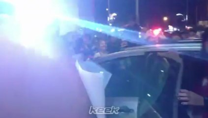 Pedro su primer Keek recibimiento de sus fans en La Rioja - 17 de Mayo