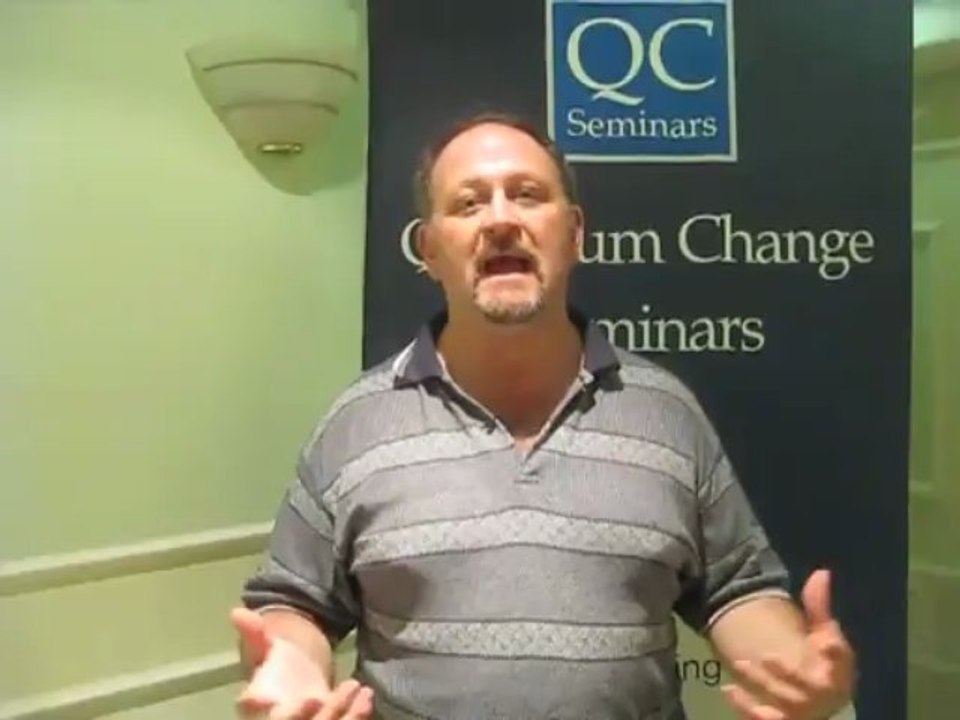 QC Seminar Scam - Mark Raves About Bigger Bite