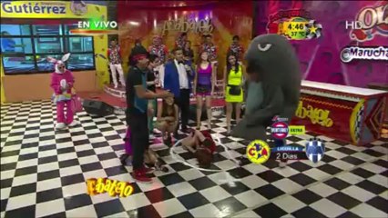 El Delfín lesiona a Gaby Ramírez