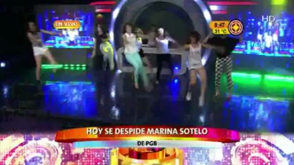 Última participación de Marina Sotelo en el ballet de PGB