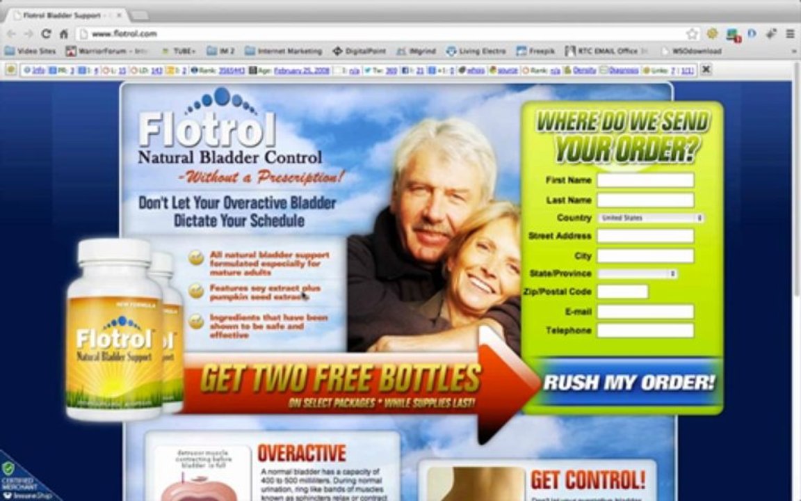 Flotrol Bladder Control Formula - DONT Buy Flotrol Bladder Control Unitl You Watch This