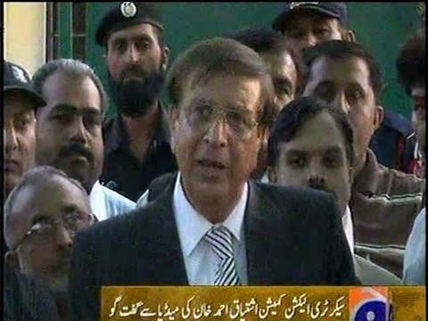 Press Briefing Statement by Secretary, ECP