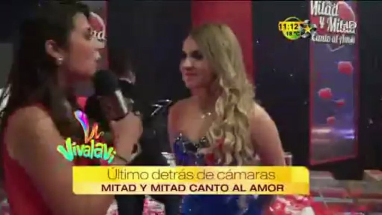 Mitad y Mitad canto al amor detrás de cámaras