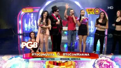 Reta de baile: Marina vs Uvita