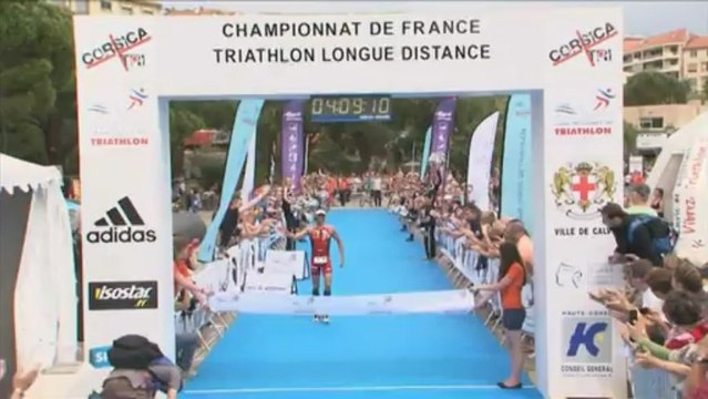 Résumé Championnat de France de Triathlon Longue Distance Calvi 2012