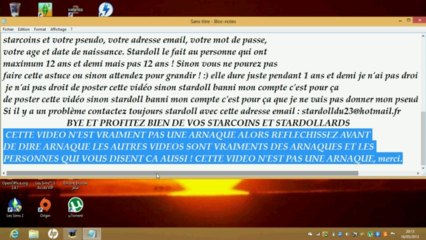 «Comment avoir 100 starcoins sur stardoll gratuit !!!