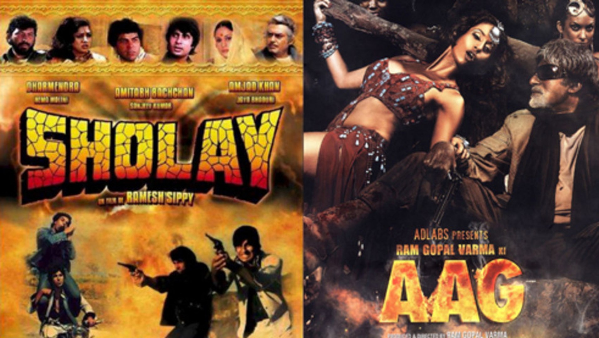 indtil nu Summen Tilskud Ram Gopal Varma Ki Aag Movie Worst Remake Of Old-Cult Bollywood Film ! -  video Dailymotion