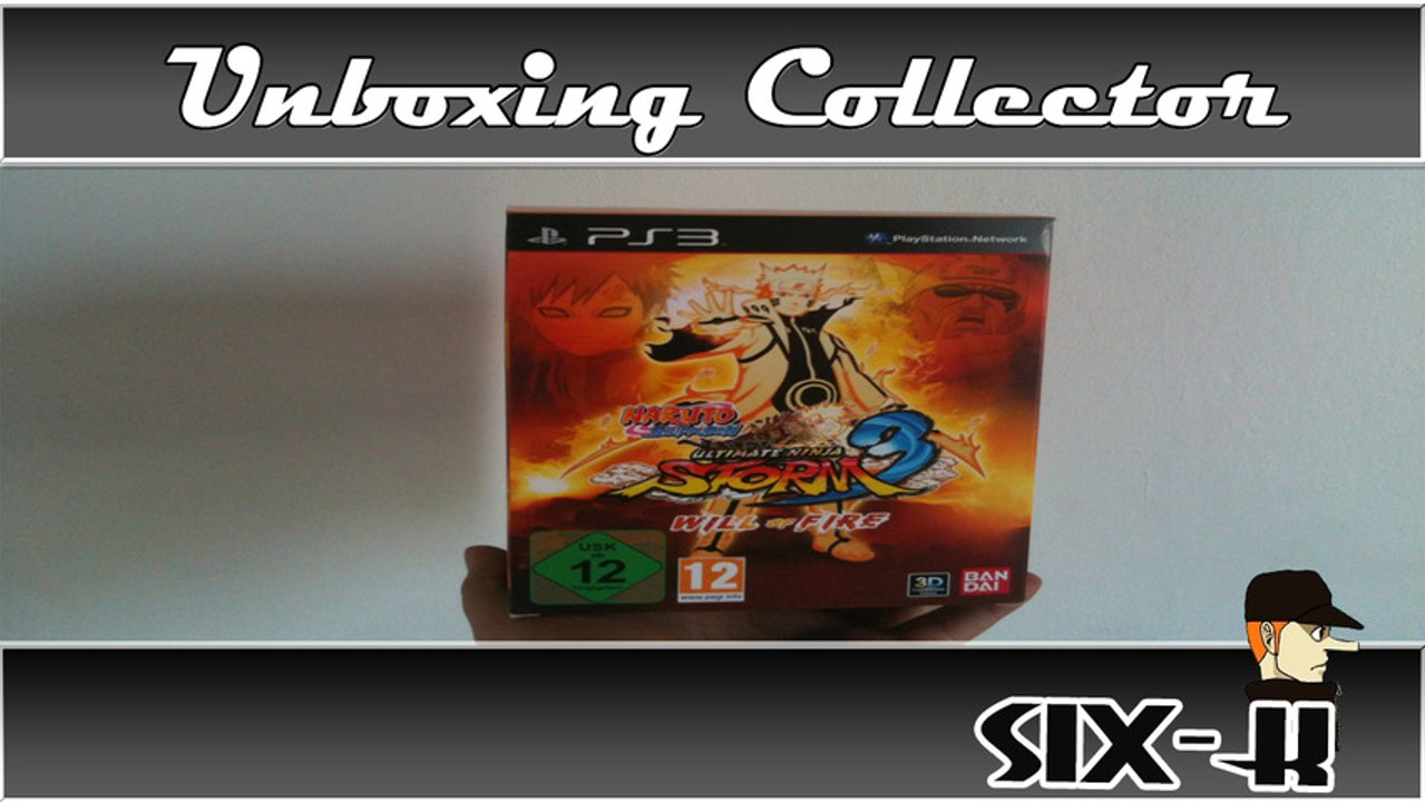 (Unboxing) Naruto Shippuden: Ultimate Ninja Storm 3 Will of Fire Edition