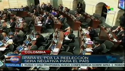 Intención de reelección de Santos, una mala noticia: Polo Democrático