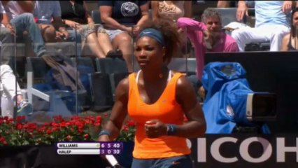 Rome - Williams en finale sans trembler