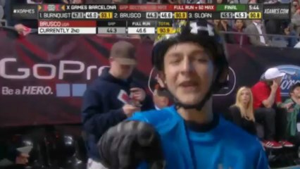 X Games - El aterrizaje de Brusco deja con la boca abierta a los comentaristas