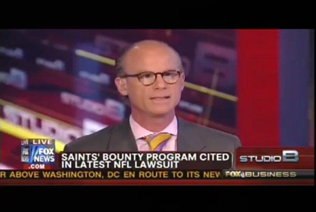 Mike Bako on Fox News' Studio B: Saints' bounty program cited in latest NFL lawsuit