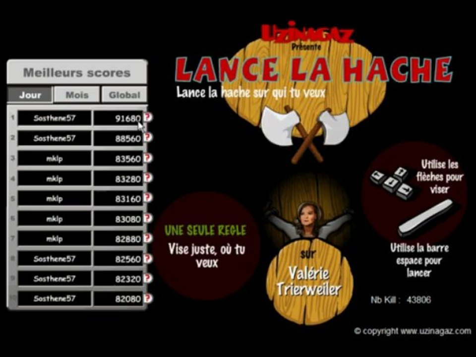 Lance la hache 91680 dedicated to mklp