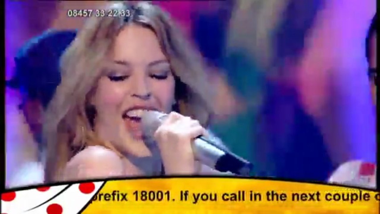 Kylie Minogue - Spinning Around  - Children In Need 2004