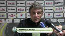 Conférence de presse Angers SCO - Tours FC : Stéphane MOULIN (SCO) - Bernard BLAQUART (TOURS)